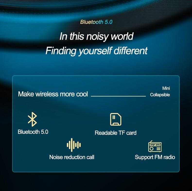 Sports Headphones Wireless Wearable Music Player Built-in Memory Sweatproof  Player Music FM Radio Wireless Headset Bluetooth Headphones Earbuds Bluetooth 5.0 Sport Outdoor Workout Hands Free Handsfree Ear Buds For Running Stevvex