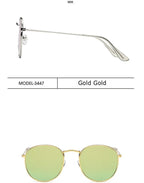 Small Round Polarized Sunglasses Retro Men Women Round Shape Sunglasses For Women New Branded Designer Eyeglasses For Women/Men New Elegant Small Frame Round Glasses Stevvex