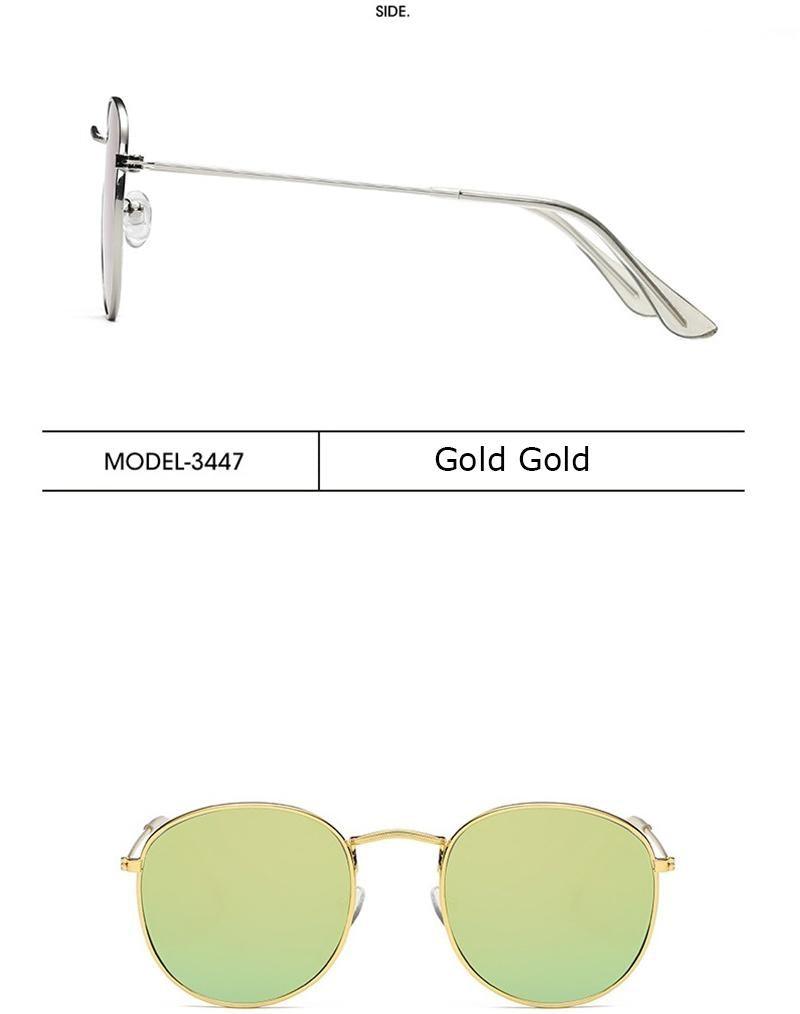 Small Round Polarized Sunglasses Retro Men Women Round Shape Sunglasses For Women New Branded Designer Eyeglasses For Women/Men New Elegant Small Frame Round Glasses Stevvex