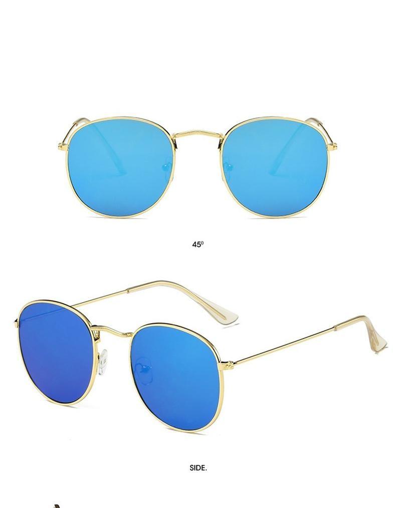 Small Round Polarized Sunglasses Retro Men Women Round Shape Sunglasses For Women New Branded Designer Eyeglasses For Women/Men New Elegant Small Frame Round Glasses Stevvex