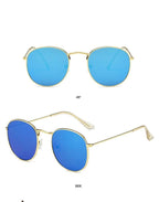 Small Round Polarized Sunglasses Retro Men Women Round Shape Sunglasses For Women New Branded Designer Eyeglasses For Women/Men New Elegant Small Frame Round Glasses Stevvex
