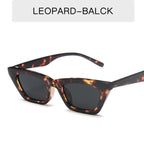 Black Rectangle Sunglasses For Women Retro Driving Glasses Vintage Fashion Style Cat Eye Sunglasses Women Small Cool Sun Glasses Luxury Eyewear Stevvex
