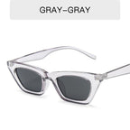 Black Rectangle Sunglasses For Women Retro Driving Glasses Vintage Fashion Style Cat Eye Sunglasses Women Small Cool Sun Glasses Luxury Eyewear Stevvex