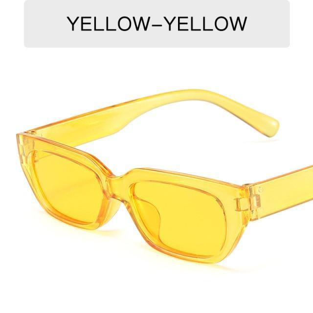 Luxury Style  Eyewear For Women/Men Designer Small Frame Cat Eye Glasses Women Cat Eye Sunglasses Vintage Square Shade Women Eyewear Stevvex