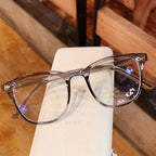 Blue Light Blocking Glasses Frame Lightweight Eyeglasses Frame Filter Blue Ray Computer Game Glasses  Oversized Women Eyeglasses Transparent Anti Blue Ray Men Modern Simple Frames Stevvex
