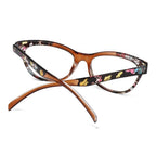 Cat Eye Reading Glasses Women Men Light Weight Presbyopic Reading Glasses Designer Cat Eye Frame Ladies Computer Readers Anti Glare UV Ray Eyeglasses Diopter Presbyopia Eyewear +1.00~+4.0 Stevvex