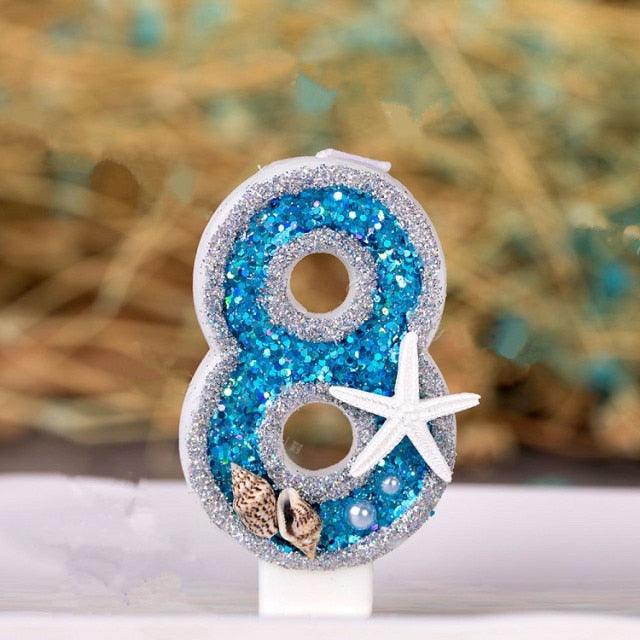 0-9 Number Cake Candle Polka Dot Number Candles Colorful Star Birthday Cake 0-9 Candles For Birthday Wedding Anniversary Reunions Theme Party Decoration Cupcake Topper Decoration Supplies Birthday Number Candle For Girl Boys Kid Cake Decoration Tools Stevvex