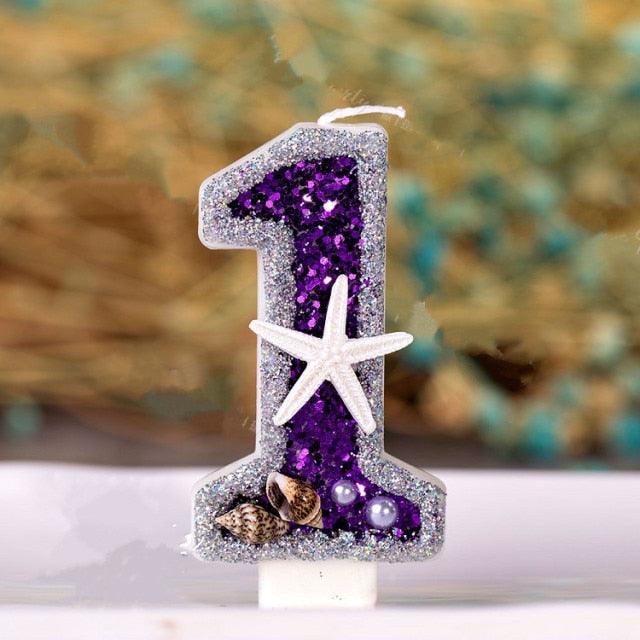 0-9 Number Cake Candle Polka Dot Number Candles Colorful Star Birthday Cake 0-9 Candles For Birthday Wedding Anniversary Reunions Theme Party Decoration Cupcake Topper Decoration Supplies Birthday Number Candle For Girl Boys Kid Cake Decoration Tools Stevvex