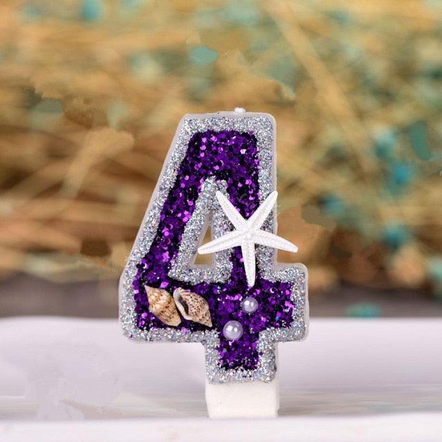 0-9 Number Cake Candle Polka Dot Number Candles Colorful Star Birthday Cake 0-9 Candles For Birthday Wedding Anniversary Reunions Theme Party Decoration Cupcake Topper Decoration Supplies Birthday Number Candle For Girl Boys Kid Cake Decoration Tools Stevvex