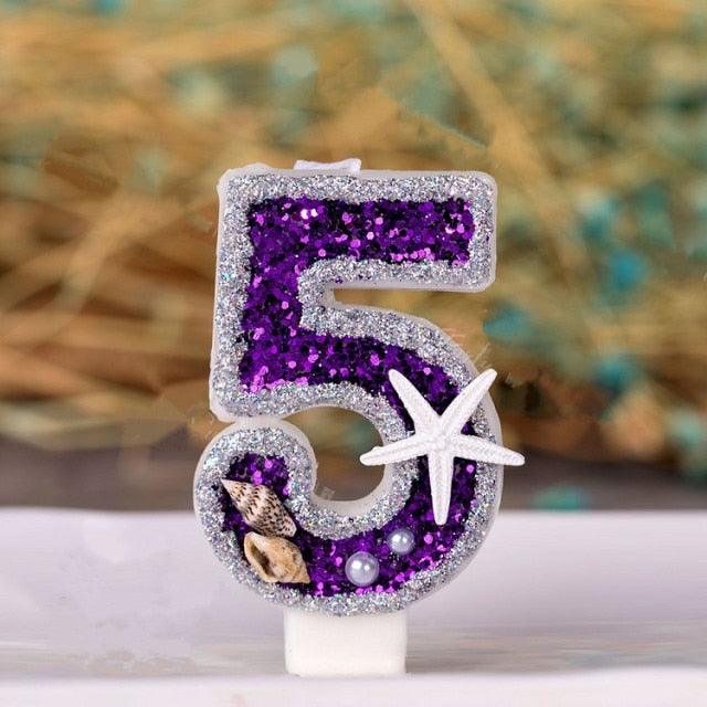 0-9 Number Cake Candle Polka Dot Number Candles Colorful Star Birthday Cake 0-9 Candles For Birthday Wedding Anniversary Reunions Theme Party Decoration Cupcake Topper Decoration Supplies Birthday Number Candle For Girl Boys Kid Cake Decoration Tools Stevvex