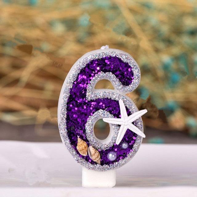 0-9 Number Cake Candle Polka Dot Number Candles Colorful Star Birthday Cake 0-9 Candles For Birthday Wedding Anniversary Reunions Theme Party Decoration Cupcake Topper Decoration Supplies Birthday Number Candle For Girl Boys Kid Cake Decoration Tools Stevvex