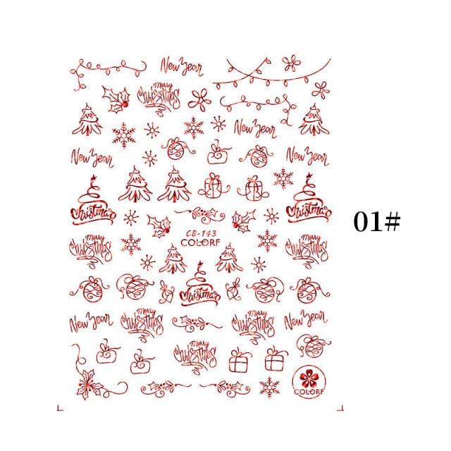 Sliver Bronzing Christmas Slider Nail Art 3D Decals Decoration Snowflake Nail Art Sticker Manicures Transfer Foil Xmas Gift  Nails Snowflake Nail Art Stickers Decals Christmas Nail 3D Self Adhesive Nail Stickers for Acrylic Nails Snowflake Stevvex