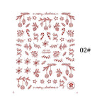 Sliver Bronzing Christmas Slider Nail Art 3D Decals Decoration Snowflake Nail Art Sticker Manicures Transfer Foil Xmas Gift  Nails Snowflake Nail Art Stickers Decals Christmas Nail 3D Self Adhesive Nail Stickers for Acrylic Nails Snowflake Stevvex