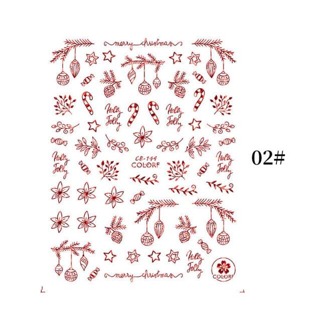 Sliver Bronzing Christmas Slider Nail Art 3D Decals Decoration Snowflake Nail Art Sticker Manicures Transfer Foil Xmas Gift  Nails Snowflake Nail Art Stickers Decals Christmas Nail 3D Self Adhesive Nail Stickers for Acrylic Nails Snowflake Stevvex