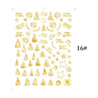 Sliver Bronzing Christmas Slider Nail Art 3D Decals Decoration Snowflake Nail Art Sticker Manicures Transfer Foil Xmas Gift  Nails Snowflake Nail Art Stickers Decals Christmas Nail 3D Self Adhesive Nail Stickers for Acrylic Nails Snowflake Stevvex