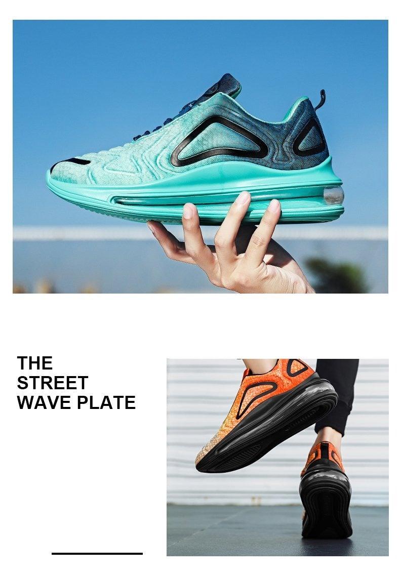 High Quality Fashion Men's Sneakers Air Mesh Casual Sneakers Comfortable Mixed Colors Sneakers Luxury Non Slip Tennis Sport Athletic Walking Fashion Sneakers Stevvex