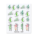 Rainbow Wave Love Heart Pattern Water Decals Stickers Butterfly Dragon Geometry Slider For Nails Art Decoration Tip Water Transfer Nail Decals Sticker For Pretty Girl Self-Adhesive Nail Decals Designer Nail Stickers for Acrylic Stevvex