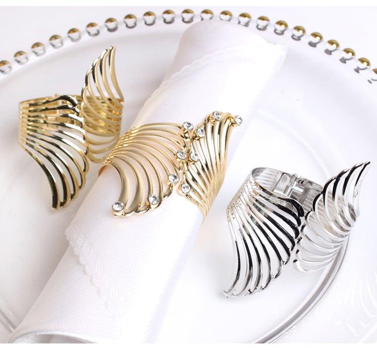 Angel's Wing Curtain Strap Modern Simple Curtain Clip Without Punching And Installation Of Metal Decorative Curtain Buckle Curtain Tiebacks Clips For Window Drapes Holdbacks Decorative Sheer Curtain Tiebacks For Girl' Room Stevvex