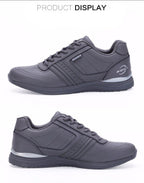 New Stylish Mens Walking Shoes Lace Up Sport Outdoor Jogging Athletic Shoes Comfortable Sneakers Running Lace Up Athletic Sneakers Outdoor Walking Mens Comfortable Fashion Design Stevvex