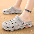 Outdoor Sandals Soft Sole Beach Shoes Mens And Womens The Same Style Suitable For Summer Platform Slippers Men Sports Sandals Men Outdoor Indoor Slippers Lightweight Sandals