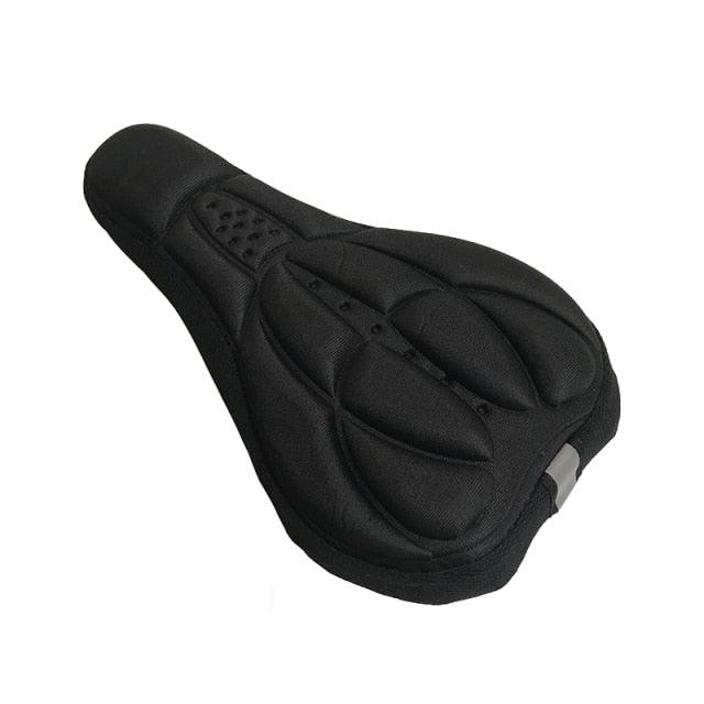 Mountain Bike 3D Saddle Cover Thick Breathable Super Soft Bicycle Seat Cushion Silicone Sponge Gel Seat Cover With Gel Padding And Memory Foam Bike Seat Cushion Cover Pad  For Bicycle Seat Saddle Stevvex