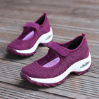 New Air Cushion Flat Shoes Women Mesh Sneakers Breathable Women Shoes Increase Casual Shoes Air Cushion Woman Mesh Sneakers Breathable Flats Womens Shoes Stevvex