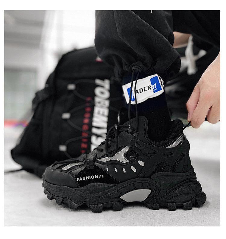 Luxury Mens Sneakers White Sneakers Men High Fashion Comfy Fashion Sneakers Breathable Athletic Casual Shoes Shock Absorption For Running Stevvex