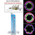Bicycle Motorcycle Bike Tire Wheel Lights 32 Patterns LED Flash Spoke Lamp Cycling Light Bike Bicycle Spoke LED Lights Bright Cycling Flashing Night Light Safe Accessories Stevvex