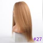 Long Kinky Straight Synthetic Wigs for Black Women