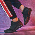 Mens Red Sneakers Flats Sport Footwear Couple Sneakers New Fashion Lovers Casual Lightweight Jogging Breathable Tennis Sport Shoes For Workout OutdoorWalking Stevvex