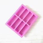 8 Cavity Cake Mold Rectangular Chocolate Silicone Moulds Handmade Soap Mold Moon Cake Decorate Baking Mould Cube Tray Ice Bar Silicone Mold Cereal Energy Bar Mold Butter Mold Stevvex