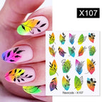 Snowflakes Nail Water Decals Christmas White Snow Transfer Sticker Decoration Slider Flower Leaf Manicuring Art Paper Tips Snowflake Bronzing Christmas Slider Nail Art 3D Decals Decoration Decals Snowflakes Elk Bear Christmas Xmas Stickers Stevvex