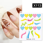 Snowflakes Nail Water Decals Christmas White Snow Transfer Sticker Decoration Slider Flower Leaf Manicuring Art Paper Tips Snowflake Bronzing Christmas Slider Nail Art 3D Decals Decoration Decals Snowflakes Elk Bear Christmas Xmas Stickers Stevvex