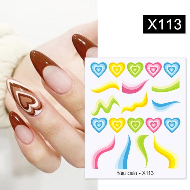 Snowflakes Nail Water Decals Christmas White Snow Transfer Sticker Decoration Slider Flower Leaf Manicuring Art Paper Tips Snowflake Bronzing Christmas Slider Nail Art 3D Decals Decoration Decals Snowflakes Elk Bear Christmas Xmas Stickers Stevvex