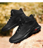 Camouflage Hiking Strong Breathable Non-slip Shoes Outdoor Men's Sports Shoes Waterproof Air Circulation Insole Ankle Support Non-Slip Lightweight For Outdoor Trekking Walking Shoes Stevvex