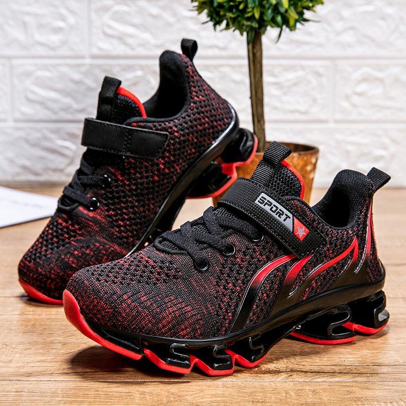 Luxury Boys Sneakers Kids Running Outdoor Children Sport Tennis Breathable Non-slip Sole Sneakers Outdoor Sport Walking Fashion Sneakers Stevvex