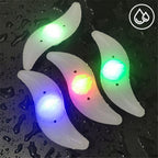 Bike Wheel Spokes Light 3 Lighting Mode LED Night Ride Waterproof Safety Warning Light Bicycle Colorful Lamp With Battery Waterproof LED Bicycle Spoke Lights Safety Flashing Lights For Bike Stevvex