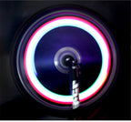Bike Wheel Spokes Light 3 Lighting Mode LED Night Ride Waterproof Safety Warning Light Bicycle Colorful Lamp With Battery Waterproof LED Bicycle Spoke Lights Safety Flashing Lights For Bike Stevvex