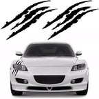 1Pair Car Rear View Mirror Sticker Reflective Decal Vinyl Sticker Decal Stripe Sticker  Car Rear View Mirror Stickers Car Body Stickers Waterproof Reflective Car Side Stickers Auto Side Stripe Decals  Side Mirror Reflective Decals Auto Rearview Stickers Stevvex