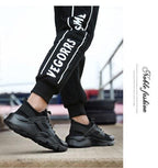 Men Elegant Sport Sneakers Summer Running Shoes Lace Up Outdoor Walking Running Tennis Shoes Slip On Walking Workout Sneakers Shoes Men Jogging Casual Lightweight Breathable Sneakers Stevvex