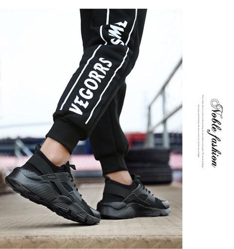 Men Elegant Sport Sneakers Summer Running Shoes Lace Up Outdoor Walking Running Tennis Shoes Slip On Walking Workout Sneakers Shoes Men Jogging Casual Lightweight Breathable Sneakers Stevvex