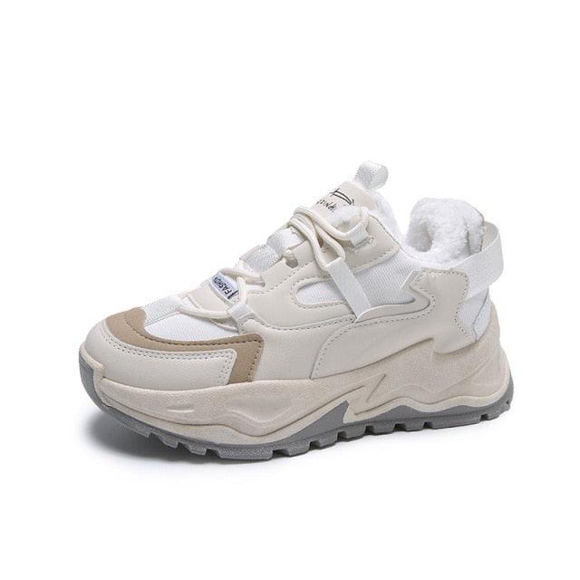 Casual Womens Blue Sneakers High Heels Platform Sports Shoes Autumn Thick Bottom Walking Breathable Vulcanized Shoes Luxury Tennis Sneakers Trainers Lace Up Fashion Design Stevvex