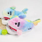 Shark Funny Shoes Girls  Indoor Slippers Home Shoes Fashion Plush Warm Slippers Women Winter Cute Shark Cozy Women Slippers With Funny Face Memory Foam Non-Slip Rubber Sole Soft Slip On Home Shoes