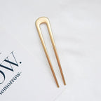 U Shape Hair Sticks Women Hairclip Simplicity Colorful Girls Hairpins Hair Sticks Hair Accessories Headwear French Hair Pin Hairstyle Chignon for Women Stevvex