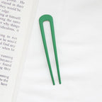 U Shape Hair Sticks Women Hairclip Simplicity Colorful Girls Hairpins Hair Sticks Hair Accessories Headwear French Hair Pin Hairstyle Chignon for Women Stevvex