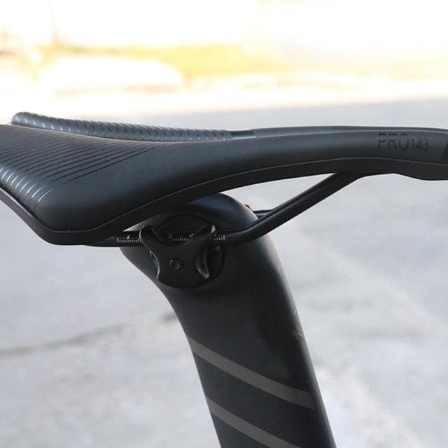 Bicycle Soft Thick Saddle Mountain Road Bike Wide Seat Cushion Road Bike Carbon Saddle Comfort Bike Saddle Ergonomic Waterproof Bicycle Seat For Road Bike Mountain Bike Seats Stevvex