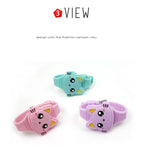 3D Kids Watches Cute Rabbit Cat LED Electronic Children Watch Boys and Girls Silicone Toy Wristwatches Girls Watch Digital Cute Shape LED Fashion Silicone Band Clamshell Design Wrist Watch Stevvex
