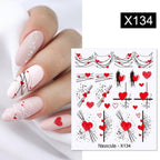 Spring Simple Green Theme Water Decal Sticker Flower Leaf Tree Summer Slider For Manicuring Nail Art Watermarks Art Decoration Manicure Tools Nail Watermark Decals iridescent Decoration Nail Self-Adhesive Decals Nail Stickers Water Transfer Fresh Nail Stevvex