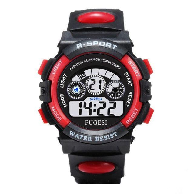 Luminous Watch For Children Students Dial Electronic Watch Multi-function Wrist Watch Kids Sports Watch Functional Digital Kids Watches LED Light Wristwatches For Boys Girls Stevvex