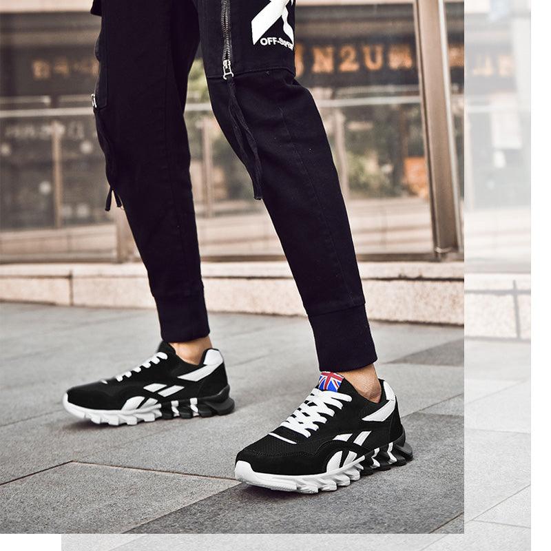 Fashion Mens Running Light Breathable Shoes Mens Sneakers Light Weight Running Elegant Soft Sneakers Comfortable Athletic Running Sneakers Stevvex